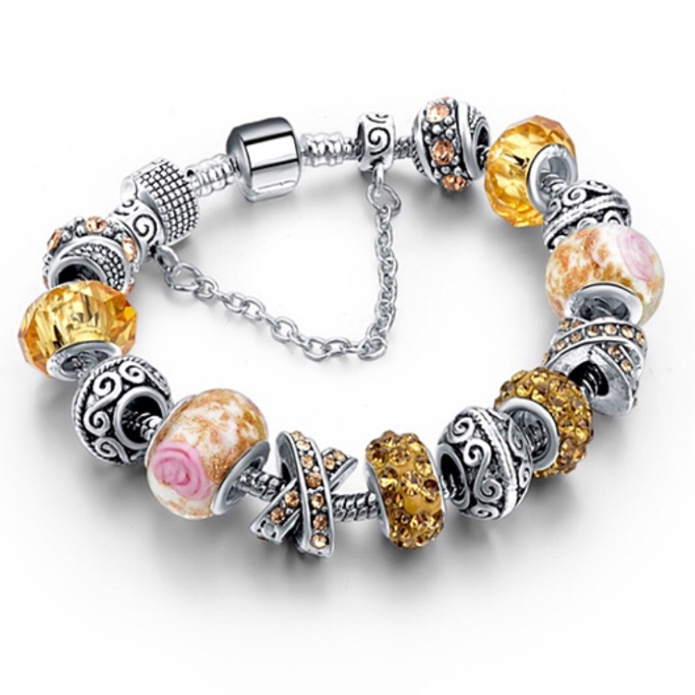 Austrian Crystal Beaded Bracelet